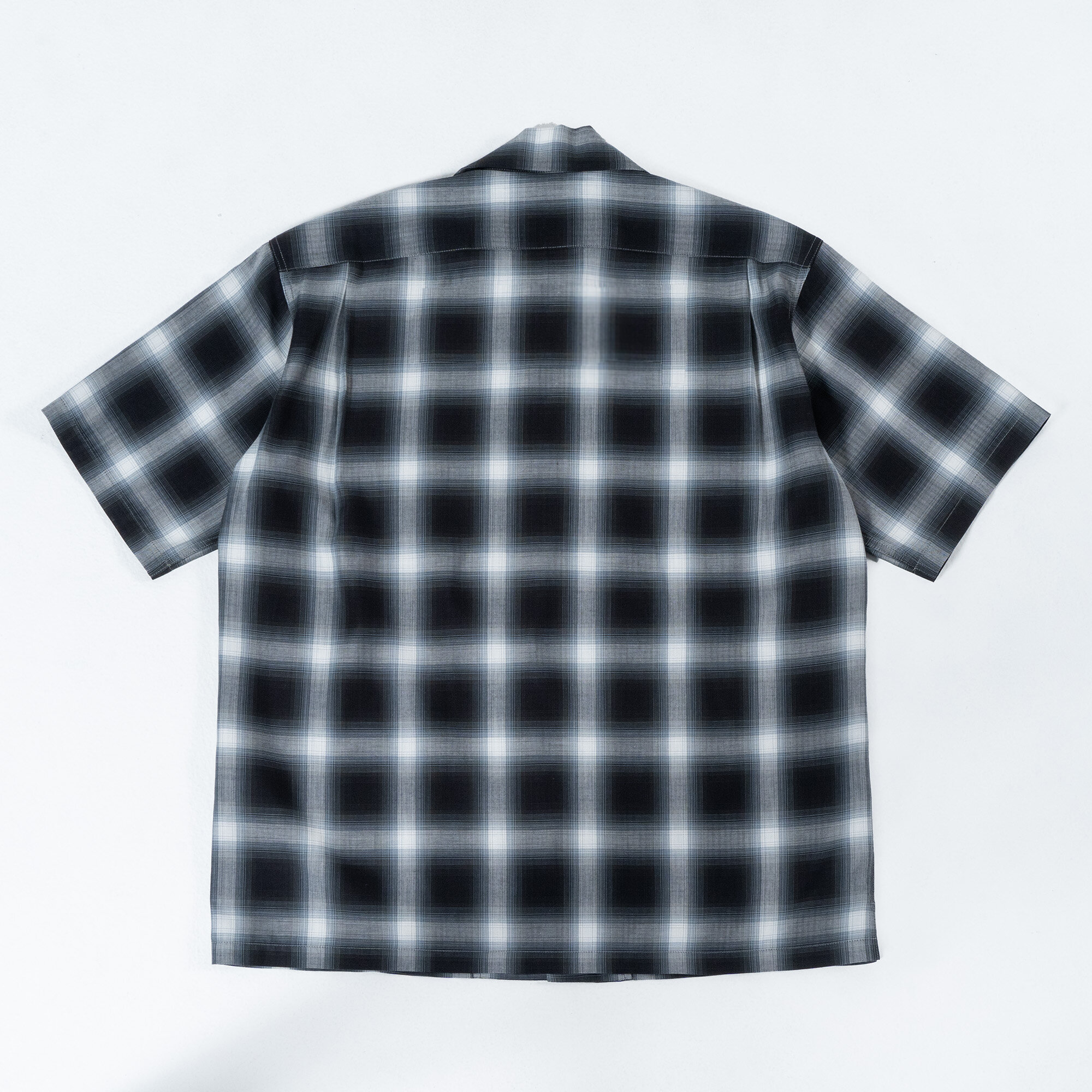 GVLS 26SS_new arrival_ s/s ombre check shirt_プリント無し