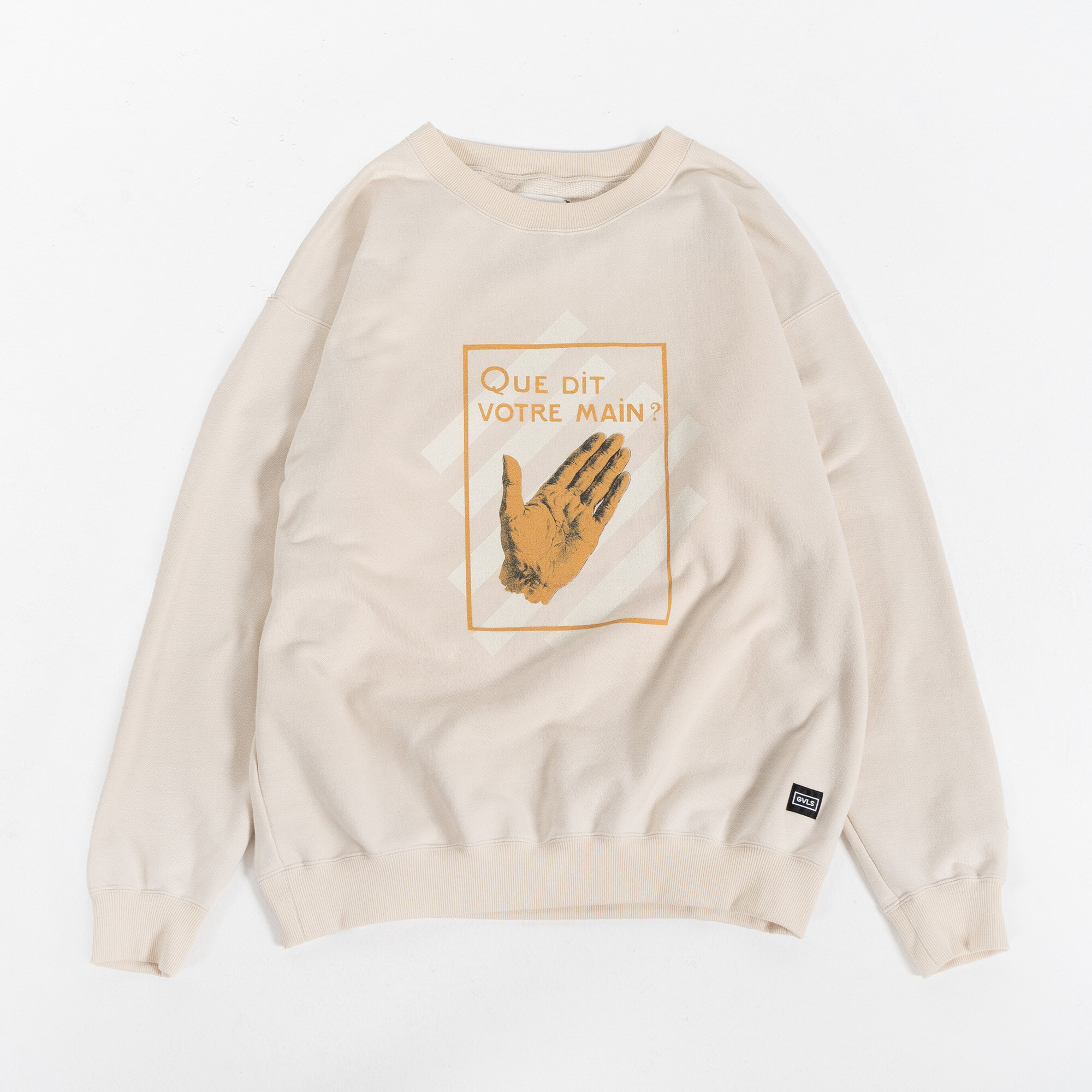 GVLS 26AW_new arrival_pullover sweat "HAND"