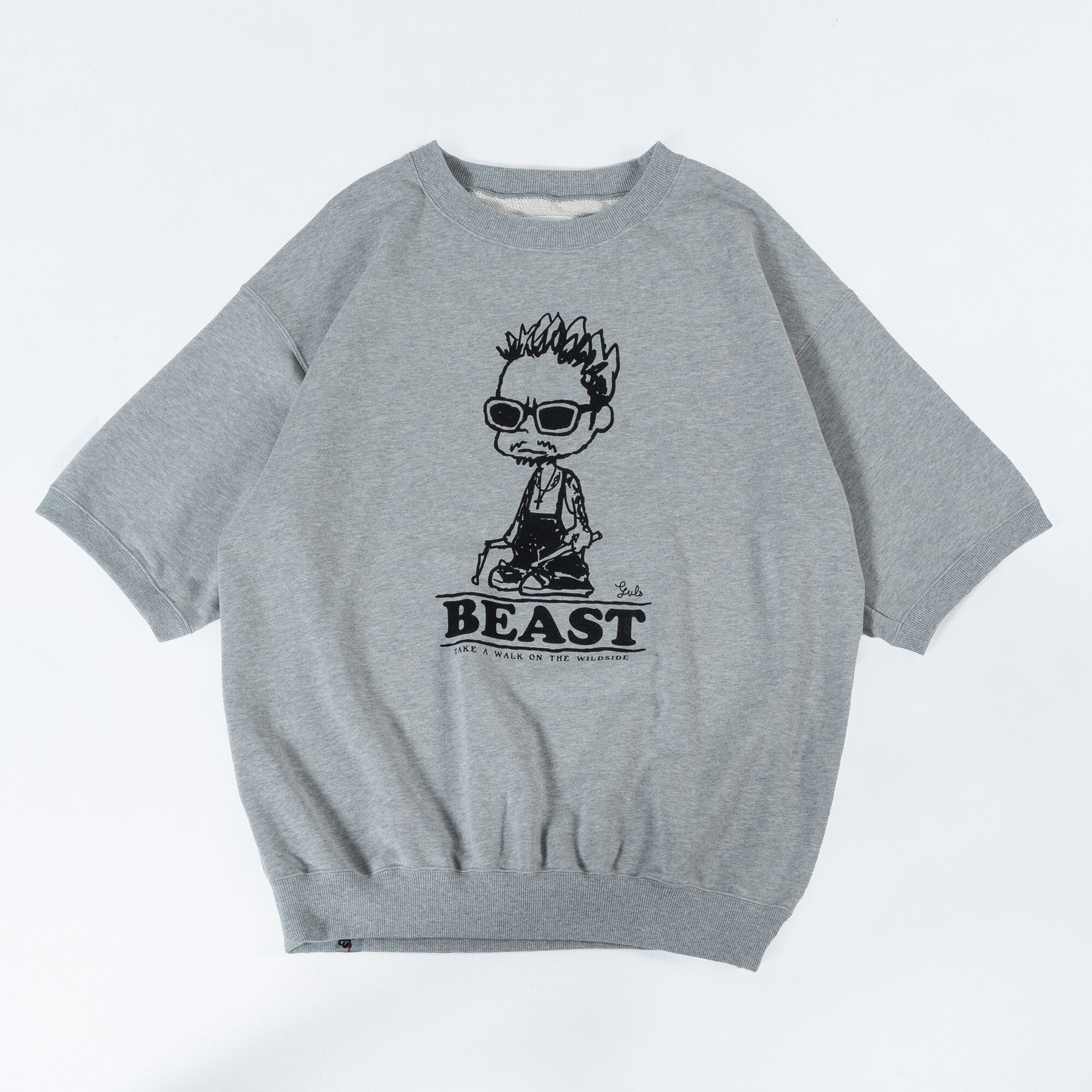 GVLS 26SS_new arrival_ 5s sweat shirt "BEAST"